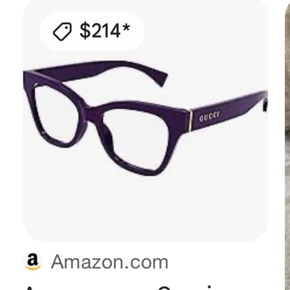 Gucci Purple Women's Glasses